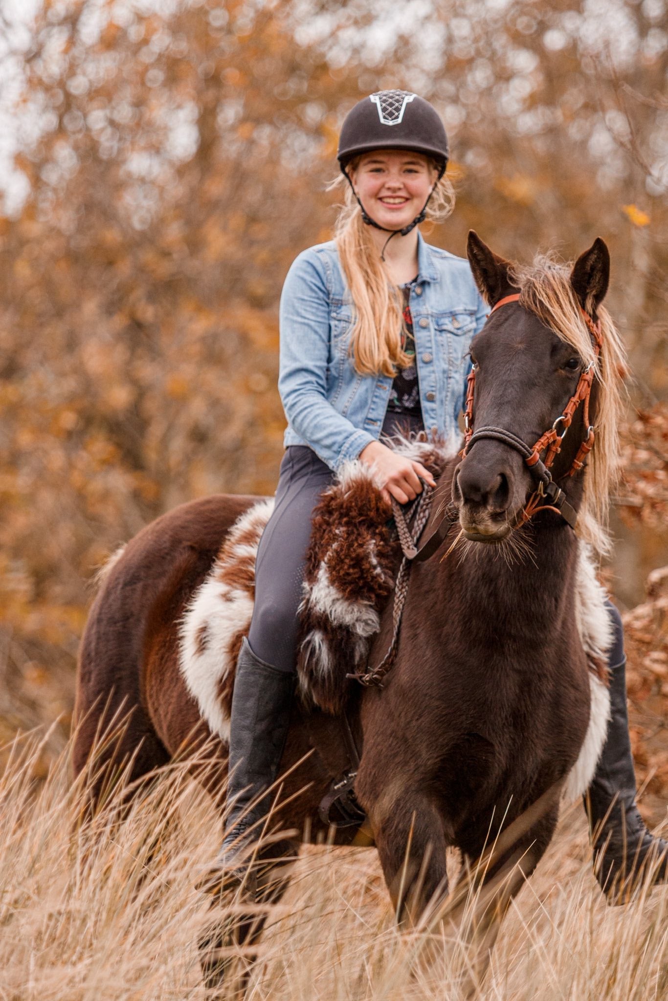 Schapenvachten voor op je zadel
