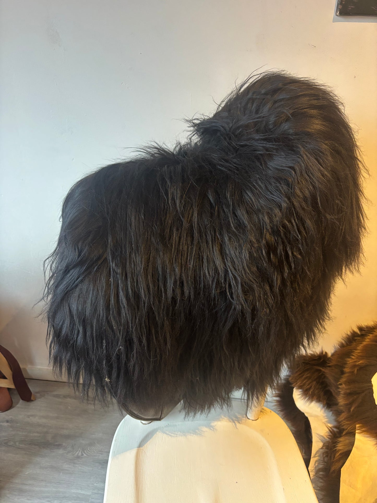 Schapenvacht voor op zadel No. 14