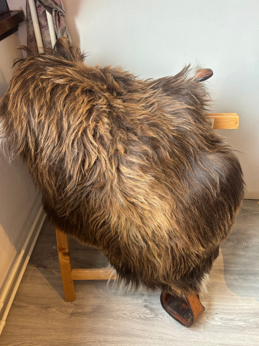 Schapenvacht voor op zadel No. 11