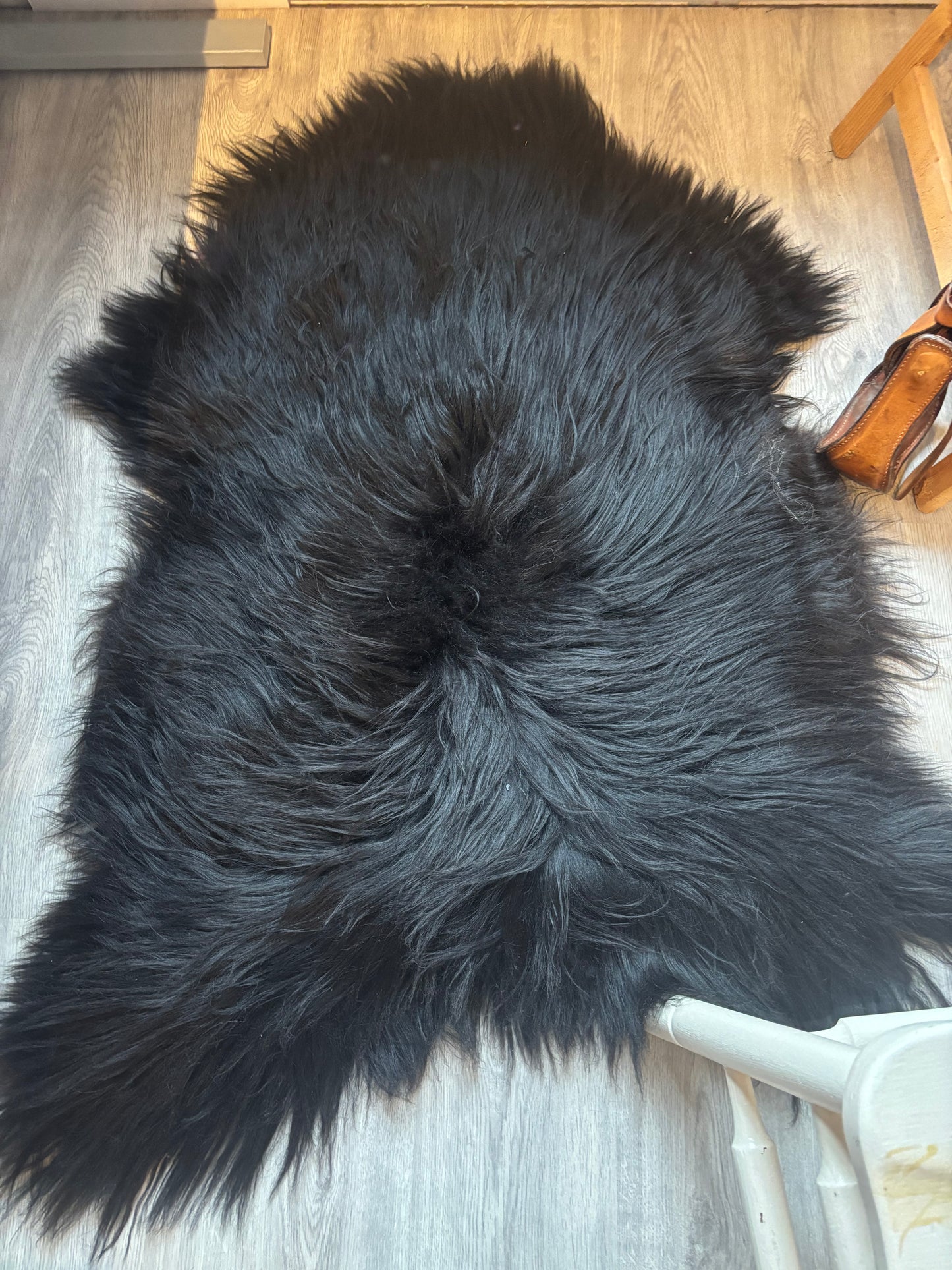 Schapenvacht voor op zadel No. 14