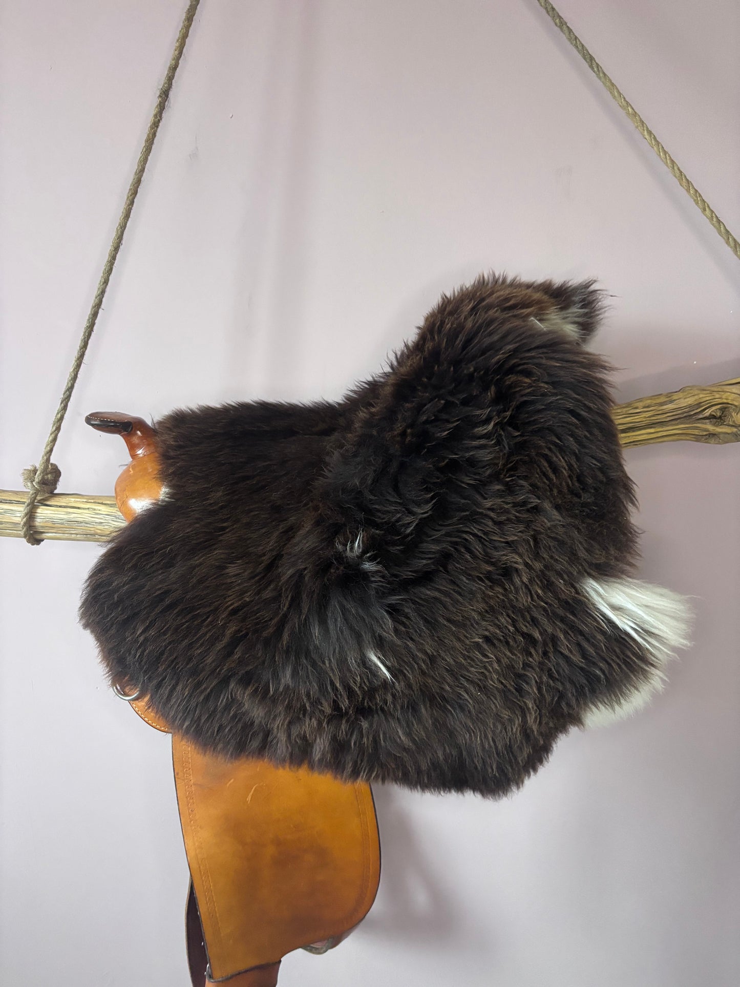 Schaffell für Sattel Nr. 52