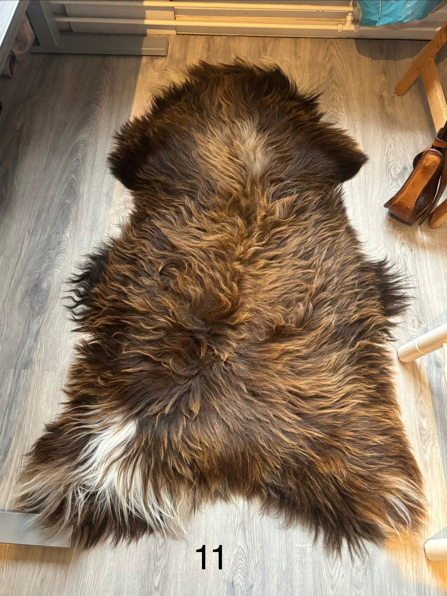 Schapenvacht voor op zadel No. 11
