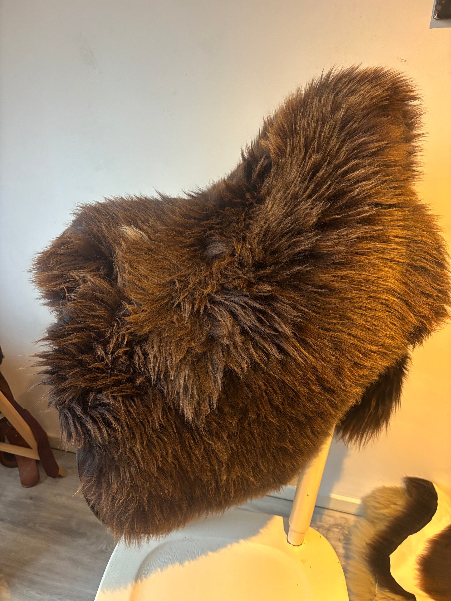 Schapenvacht voor op zadel No. 19