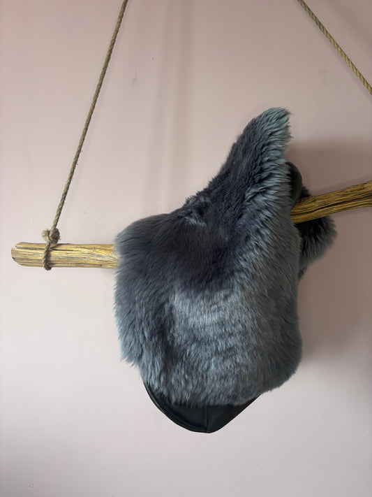 Lammfellbezug für Sattel Nr. 27